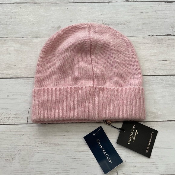 Charter Club Luxury 100% Cashmere Cuffed Beanie, Macys - Picture 10 of 11